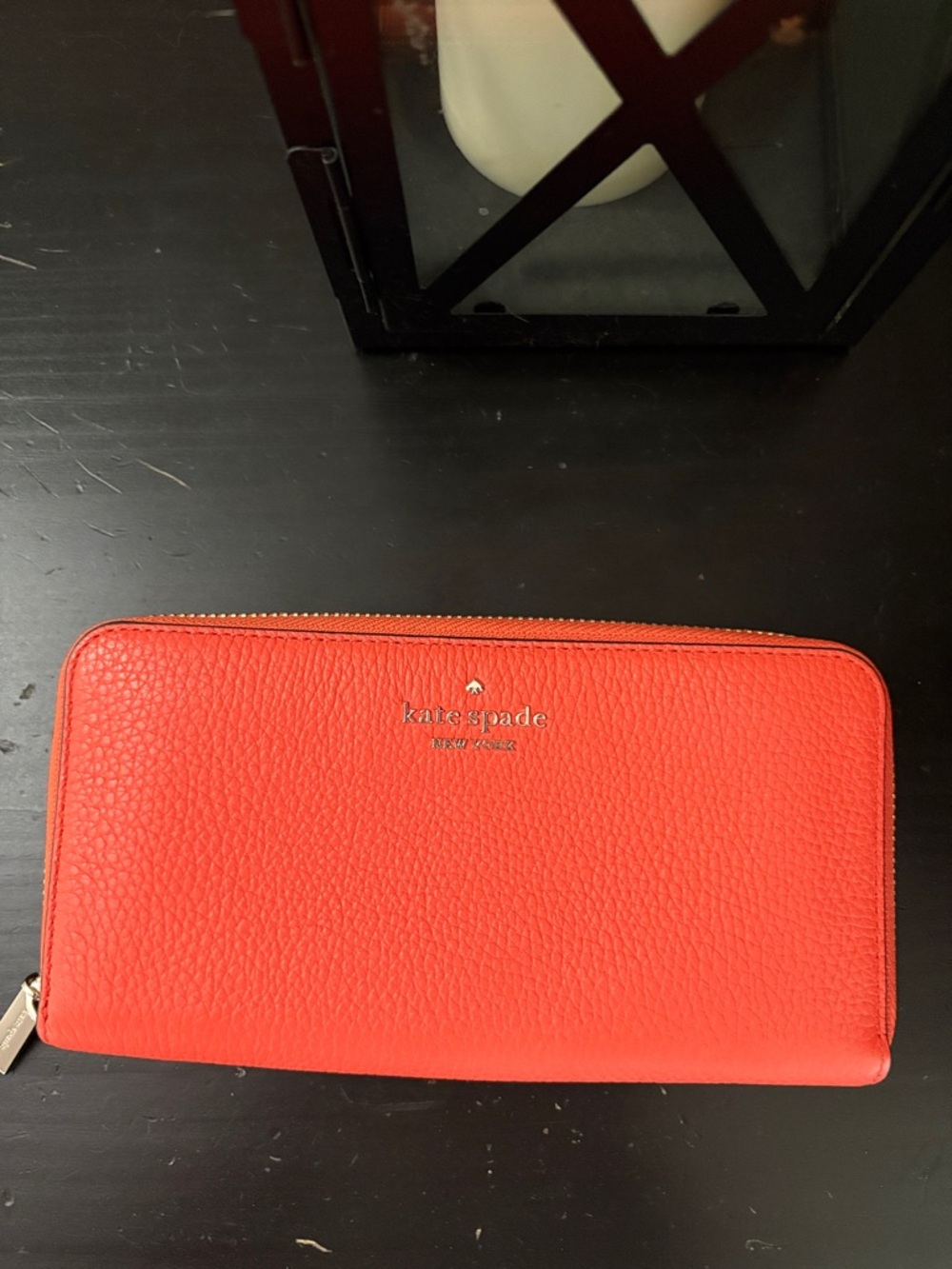 NWT Kate Spade Continental Pebbled Leather Wallet